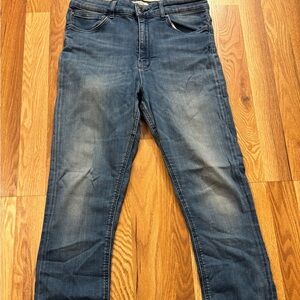 Zara Women's High Rise Blue Jeans